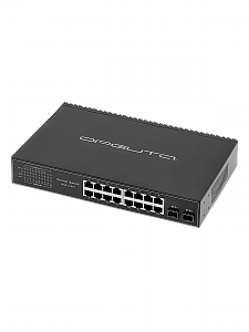 Орбита OT-VNP40 Коммутатор неуправляемый (10/100/1000Мбит, 16 портов+2 SFP)